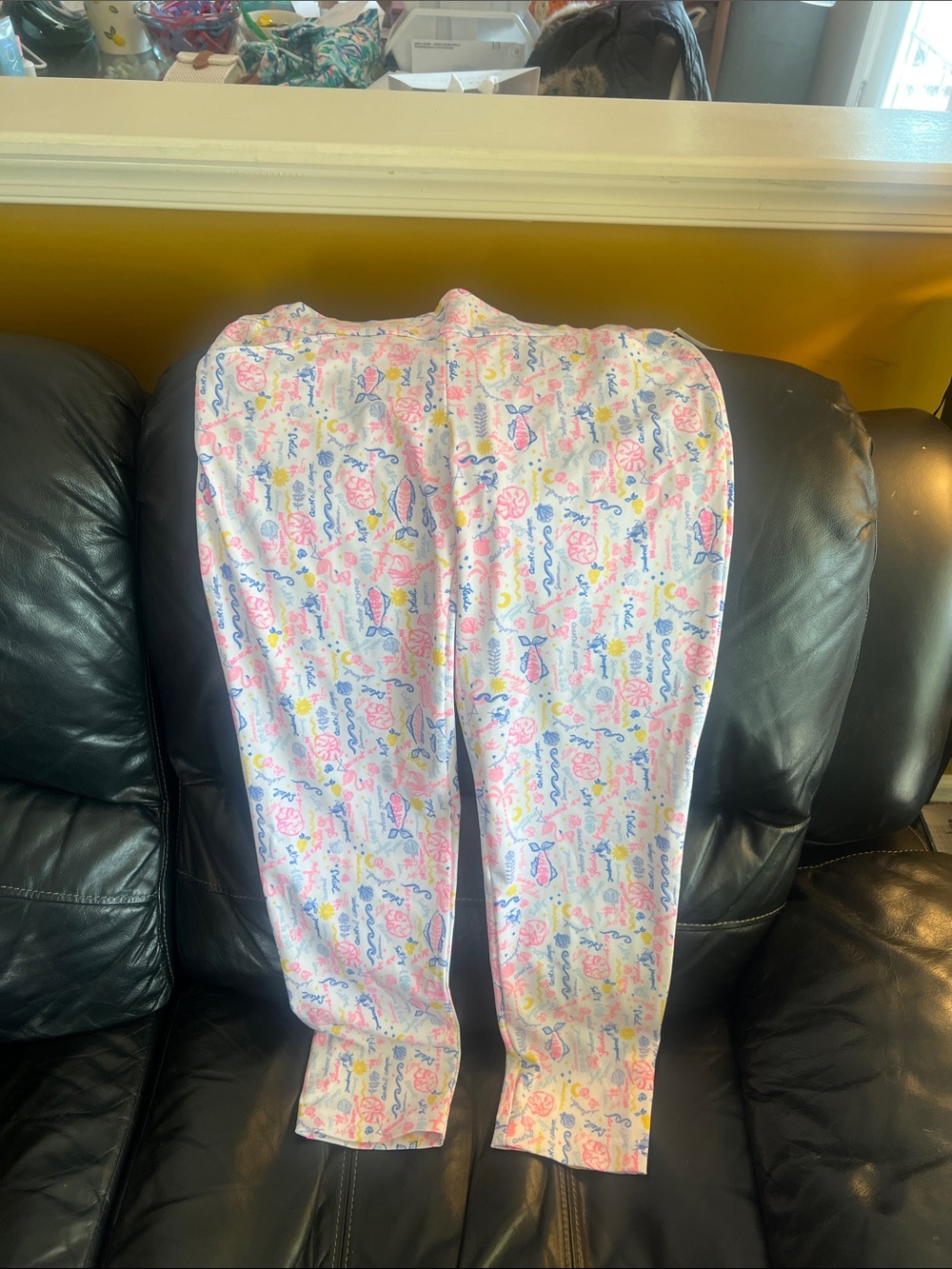 Lilly Pulitzer Corso Pant in Summer Serenade Golf UPF 50+